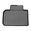 Tapis de sol en TPE adapté pour BMW X1 (U11) Plug-in Hybrid SUV (11.2022-....) - tapis de voiture - noir