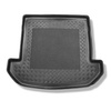 Tapis de coffre adapté pour Kia Sorento III SUV (02.2015-07.2020) - bac de coffre - protection de coffre voiture - 7 places; 3me rangée abaissée