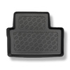 Tapis de sol en TPE adapté pour Mitsubishi Colt VII Hayon (10.2023-....) - aussi pour la version hybride - tapis de voiture - noir