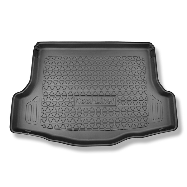 Tapis de coffre adapté pour SsangYong Tivoli Grand SUV (06.2021-2025) - bac de coffre - protection de coffre voiture - coffre inférieur; sous / sans plancher amovible du coffre