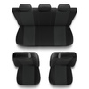 Housses de siège adaptées pour Alfa Romeo 145 (1994-2000) - housse siege voiture universelles - couverture siege - X.R-G1