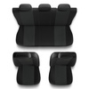 Housses de siège adaptées pour Audi A3 8L, 8P, 8V (1996-2019) - housse siege voiture universelles - couverture siege - X.R-G1