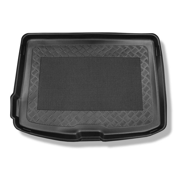 Tapis de coffre adapté pour Audi A3 8V Hayon, Sportback (08.2012-03.2020) - bac de coffre - protection de coffre voiture - coffre supérieur; aussi pour la version Quattro; non pour e-tron