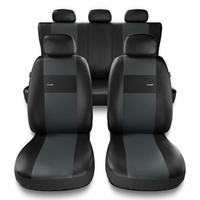Housses de siège adaptées pour Kia Rio I, II, III, IV (2000-2019) - housse siege voiture universelles - couverture siege - XL-G