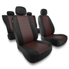 Housses de siège adaptées pour BMW X2 F39, U10 (2017-....) - housse siege voiture universelles - couverture siege - PF-RD