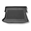 Tapis de coffre adapté pour Alfa Romeo 147 Hayon (2001-2010) - bac de coffre - protection de coffre voiture - avec car audio (soundsystem)