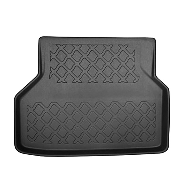 Kit tapis de coffre et tapis de voiture TPE pour: BMW 5 E60 Berline (07.2003-02.2010) - avec cavité gauche et droite