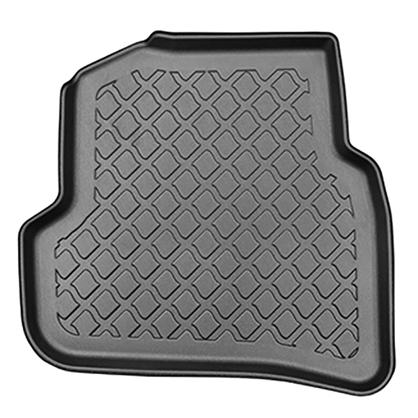 Tapis de sol en TPE adapté pour Skoda Fabia III NJ Hayon (12.2015-10.2022) - tapis de voiture - noir