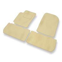 Tapis de Sol Velours adapté pour Citroen Xsara Picasso (1999-2011) - Premium tapis de voiture - beige