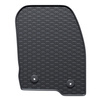 Tapis de sol en caoutchouc adapté pour Ford Galaxy IV (2015-....) - tapis de voiture - noir