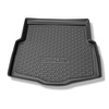 Tapis de coffre adapté pour Alfa Romeo 159 Sportwagon (09.2005-2011) - bac de coffre - protection de coffre voiture - plancher abaissé du coffre; coffre sans insert en mousse sous le plancher du coffre