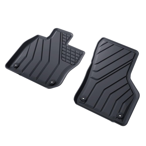 Tapis de sol en TPE adapté pour Hyundau Tucson IV SUV (2020-....) - aussi pour Mild Hybrid; non pour HEV Hybrid et Plug-in Hybrid - tapis de voiture - noir