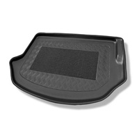 Tapis de coffre adapté pour Kia Soul I SUV (01.2009-02.2014) - bac de coffre - protection de coffre voiture - coffre supérieur