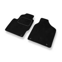 Tapis de Sol Velours adapté pour Ford Galaxy I Monospace (1995-2000) - Premium tapis de voiture - noir