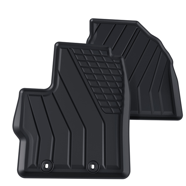 Tapis de sol en TPE adapté pour Mazda 2 IV (XP21) Hayon (2023-....) - tapis de voiture - noir