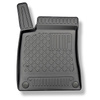 Tapis de sol en TPE adapté pour Mercedes-Benz CLA C118, X118 Coupé, Shooting Brake (05.2019-....) - tapis de voiture - noir