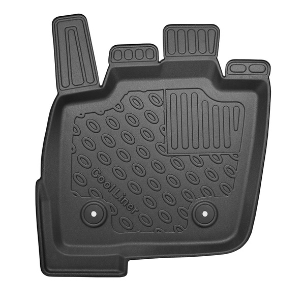 Tapis de sol en TPE adapté pour Ford Mondeo V Break, Hayon (01.2015-2021) - tapis de voiture - noir