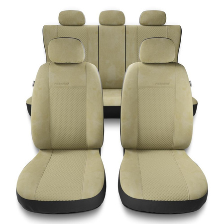 Housses de siège adaptées pour Alfa Romeo 156 I, II (1997-2007) - housse siege voiture universelles - couverture siege - PG-3