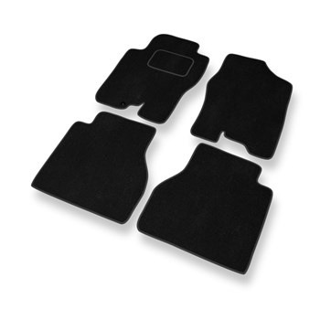 Tapis de Sol Velours adapté pour Nissan Navara D40 Pick-Up (2005-2014) - Premium