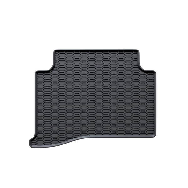 Tapis de sol en caoutchouc adapté pour Hyundai Tucson III SUV (2015-2020) - tapis de voiture - noir - 4 pcs.