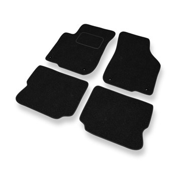 Tapis de Sol Feutres adapté pour Seat Toledo II (1999-2004) - tapis de voiture - noir