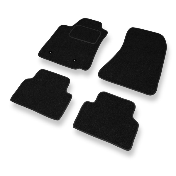 Tapis de Sol Feutres adapté pour Alfa Romeo 159 I Berline, Sportwagon (2005-2011) - tapis de voiture - noir