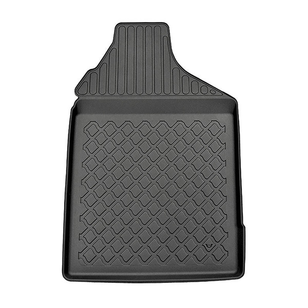 Tapis de sol en TPE adapté pour Aixam Coupe electric Coupé (02.2017-....) - tapis de voiture - noir