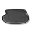 Tapis de coffre adapté pour Mitsubishi Outlander I SUV (04.2003-01.2007) - bac de coffre - protection de coffre voiture