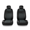 Housses de siège avant adaptées pour Mitsubishi Outlander I, II, III (2001-2019) - housse siege voiture universelles - couverture siege conducteur - 2XL-G