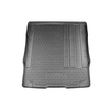 Tapis de coffre adapté pour Citroen SpaceTourer Van (01.2016-....) - bac de coffre - protection de coffre voiture - derriere 2e rangée de sieges; sièges sur rails; empattement court