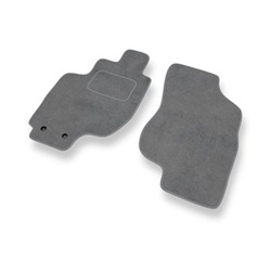 Tapis de Sol Velours adapté pour Hyundai Elantra III Liftback, Berline (2000-2006) - Premium tapis de voiture - gris