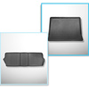 Kit tapis de coffre et tapis de voiture TPE pour: Mercedes-Benz EQV 300 Van (10.2020-....) - version Extra longue (Extra Long) (empattement 3430 mm, longueur du véhicule 5370 mm);pour la 3ème rangée de sièges;sans séparation de l'espace bagage;sièges coul
