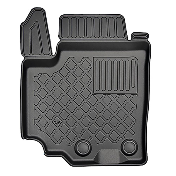 Kit tapis de coffre et tapis de voiture TPE pour: Suzuki Vitara SUV (2019-03.2020) - coffre supérieur;plancher amovible au plus haut niveau