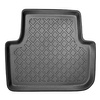 Kit tapis de coffre et tapis de voiture TPE pour: Volkswagen Golf VII Monospace (05.2014-12.2020) - sur le coffre inférieur et supérieur