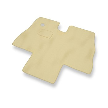 Tapis de Sol Velours adapté pour Fiat Ducato II (1994-2006) - Premium tapis de voiture - beige