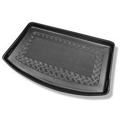 Tapis de coffre adapté pour Kia Rio IV YB Hayon (02.2017-....) - bac de coffre - protection de coffre voiture - coffre inférieur; modèles sans plancher amovible du coffre; non pour version hybride