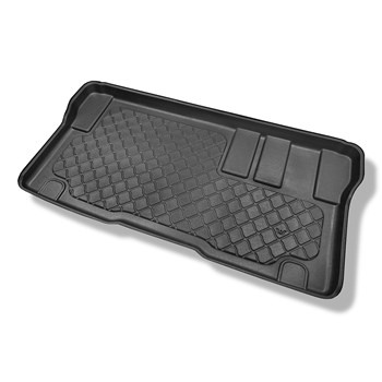 Tapis de coffre adapté pour Fiat Scudo III Van (12.2021-....) - bac de coffre - protection de coffre voiture - version pour le transport de passagers (break / tour); derriere 3e rangée de sieges; empattement long; aussi pour la version électrique