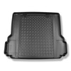 Tapis de coffre adapté pour BMW 5 G31 Touring (05.2017-....) - bac de coffre - protection de coffre voiture - aussi pour les modèles avec des rails de fixation; non pour Plug-in Hybrid