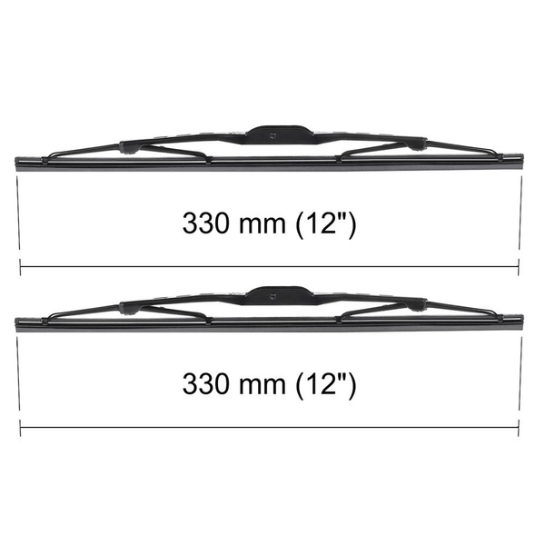 Balais d'essuie-glace de pare-brise adaptés pour Land Rover Defender II, III SUV (08.1990-02.2016) - balais standard