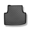 Tapis de sol en TPE adapté pour Cupra Leon e-Hybrid Hayon, Sportstourer (03.2020-....) - tapis de voiture - noir