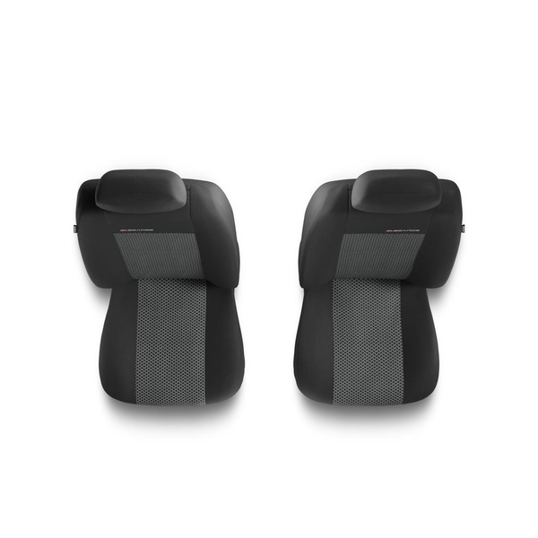 Housses de siège avant adaptées pour Hyundai Accent I, II, III (1994-2011) - housse siege voiture universelles - couverture siege conducteur - 2UNE-2