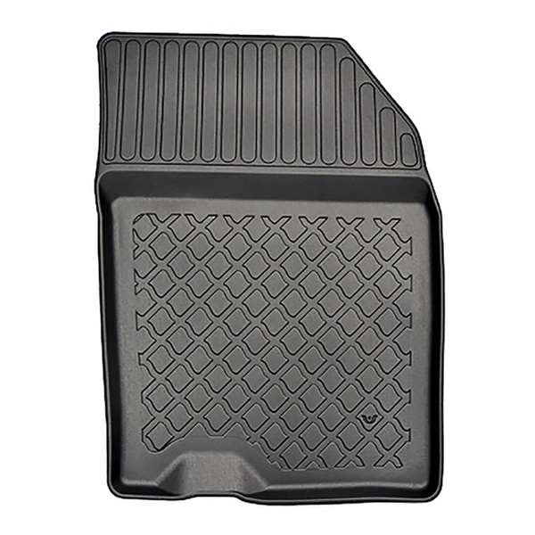 Kit tapis de coffre et tapis de voiture TPE pour: Suzuki SX4 II S-Cross Crossover (09.2013-2019) - à tous les étages du plancher de coffre amovible