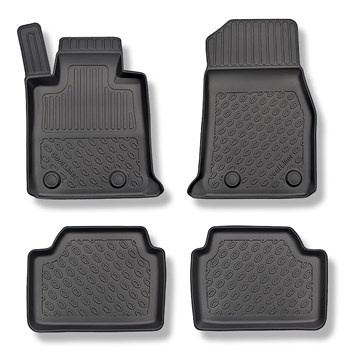 Tapis de sol en TPE adapté pour BMW 1 F20 Hayon (10.2011-06.2019) - tapis de voiture - noir