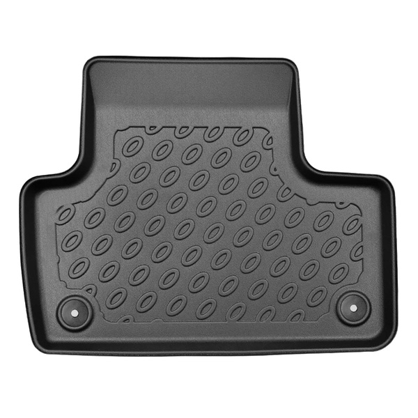 Tapis de sol en TPE adapté pour Volvo XC60 II SUV (07.2017-....) - tapis de voiture - noir