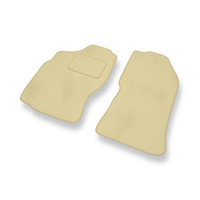 Tapis de Sol Velours adapté pour Nissan Terrano I (3 portes) (1993-2000) - Premium tapis de voiture - beige