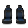 Housses de siège avant adaptées pour Honda CR-V I, II, III, IV, V (1995-....) - housse siege voiture universelles - couverture siege conducteur - 2XL-BL