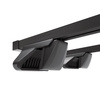 Barres de toit en acier adapté pour Dacia Sandero II Stepway Crossover (2009-2020) - Porte-Bagages de Voiture noir - rails