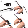 Balais d'essuie-glace de pare-brise adaptés pour Alfa Romeo 156 Berline (10.1997-12.2005) - balais plat