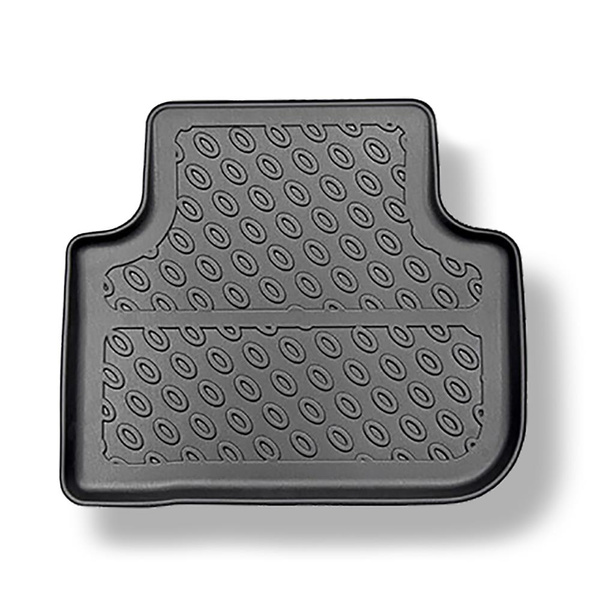 Kit tapis de coffre et tapis de voiture TPE pour: Audi Q3 Sportback (09.2019-....) - aussi avec boîte hybride TFSI e Plug-in Hybrid;coffre supérieur (avec plancher multi-fonction)