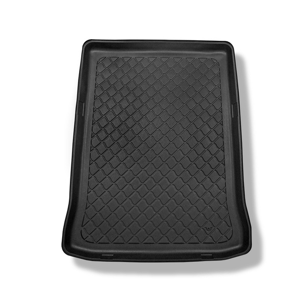 Tapis de coffre adapté pour BMW 5 G30 Berline (02.2017-....) - bac de coffre - protection de coffre voiture - non pour version hybride